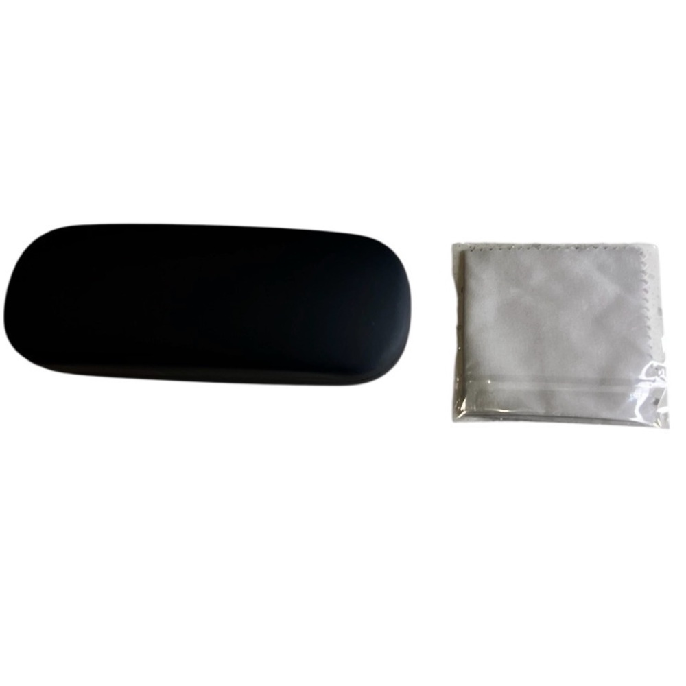 Eyeglass Case Duo with Cleaning Cloth *pack of 2 NWT - Picture 2 of 2